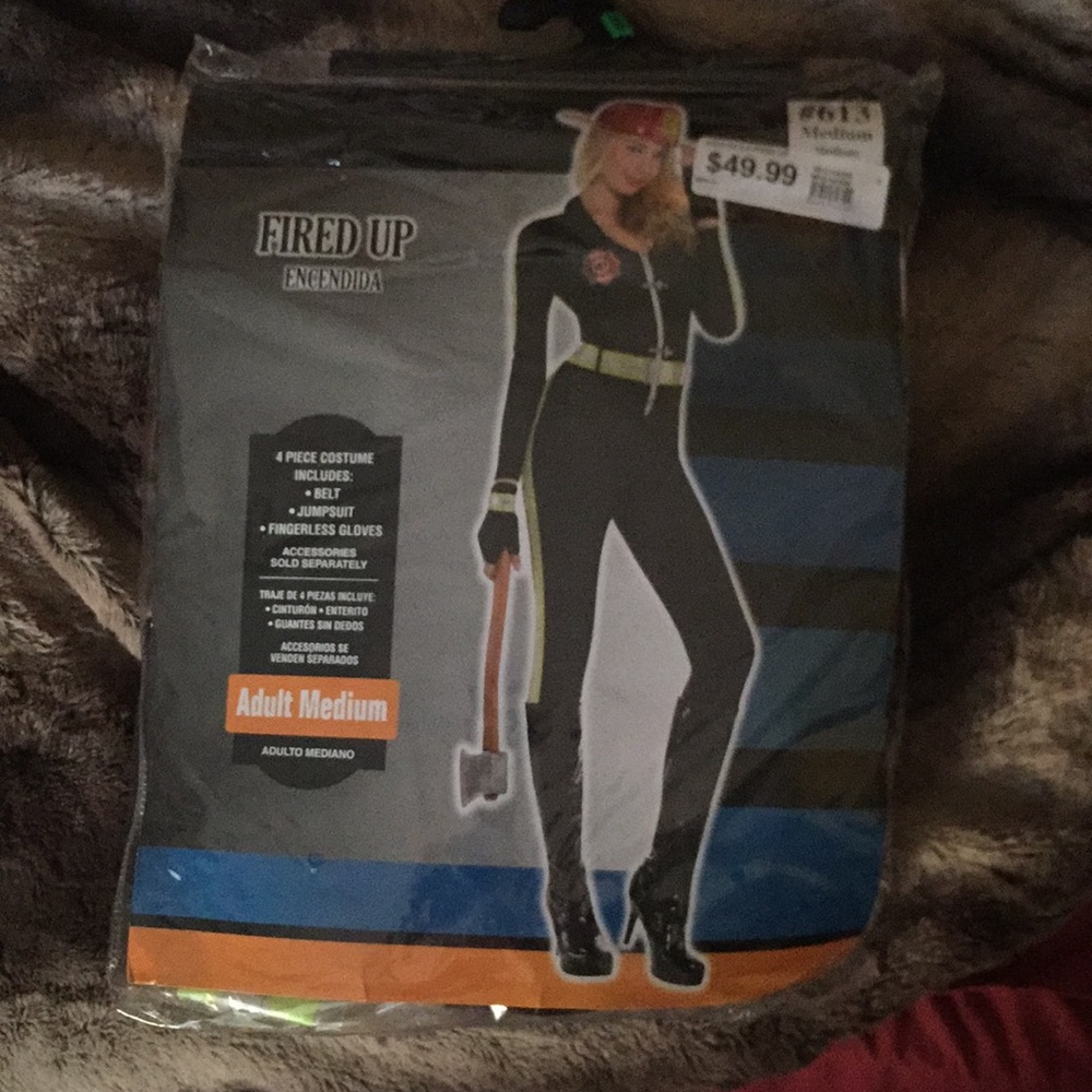 Fired up Halloween costume